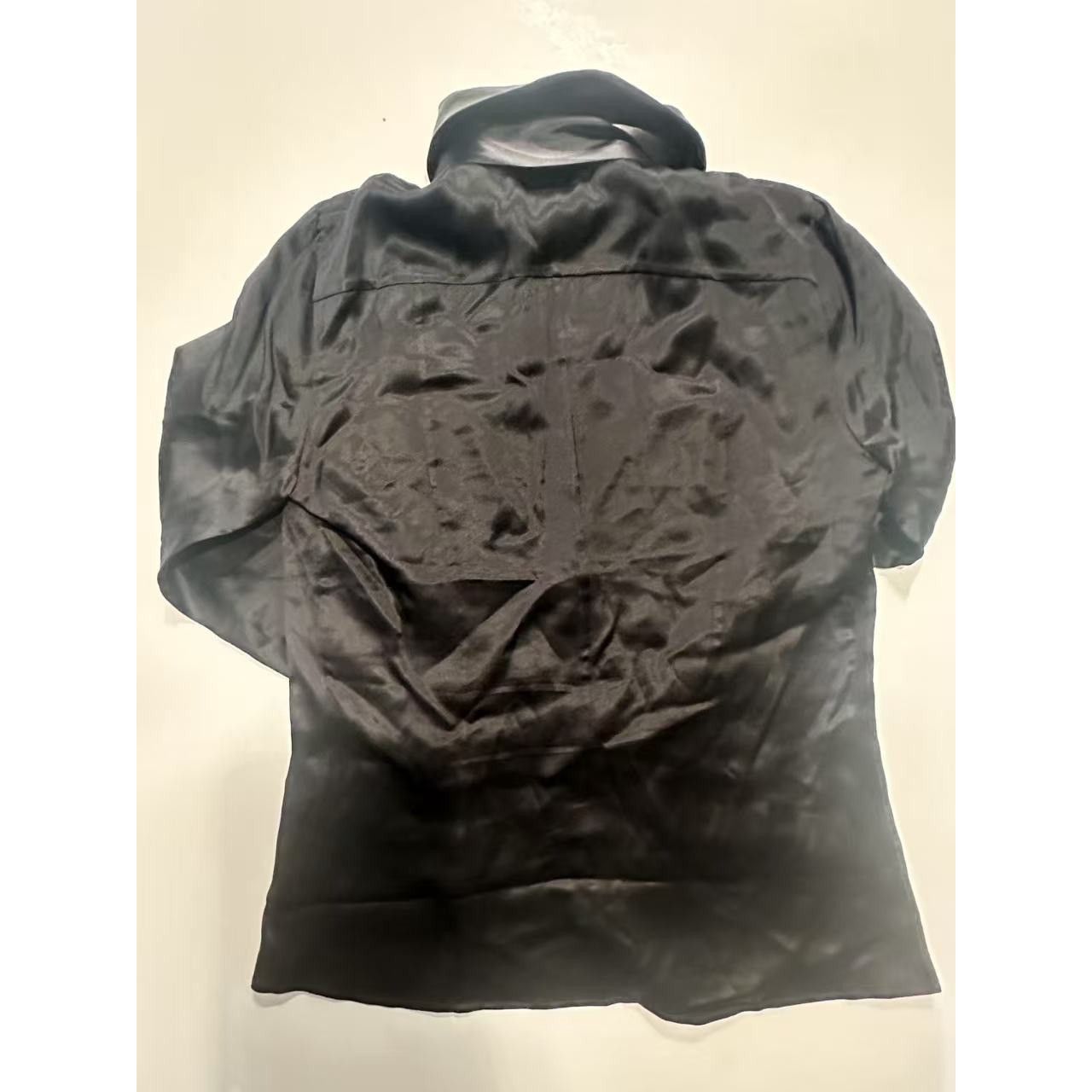 Chanel Chanel Womens Black Silk Bow Tie Collar Blouse Size 34 Size XXS / US 00 / IT 34 - 2 Thumbnail