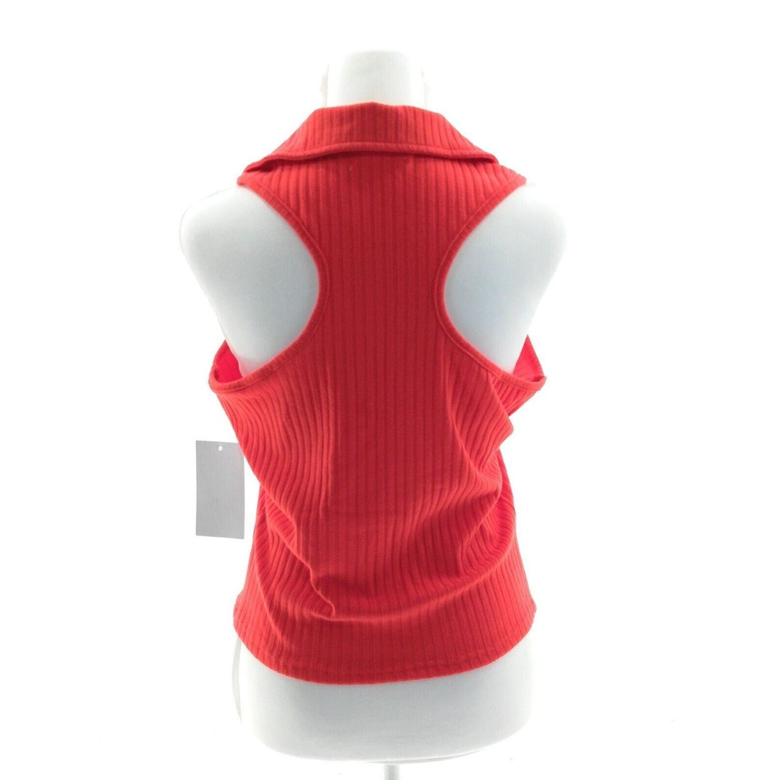 Other RoomMates Red Sleeveless V-Neck Ribbed Top - Size Medium Size M / US 6-8 / IT 42-44 - 3 Thumbnail
