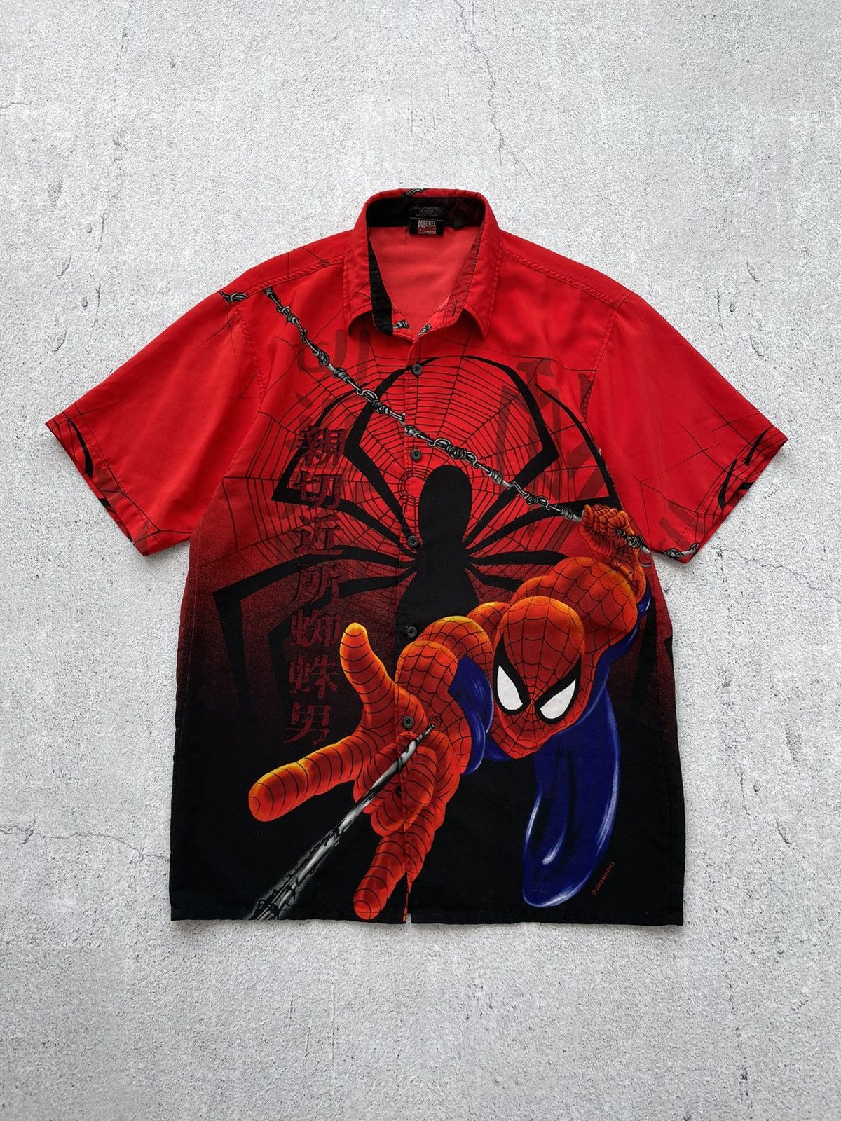 Vintage 2002 Spiderman Shirt | Grailed