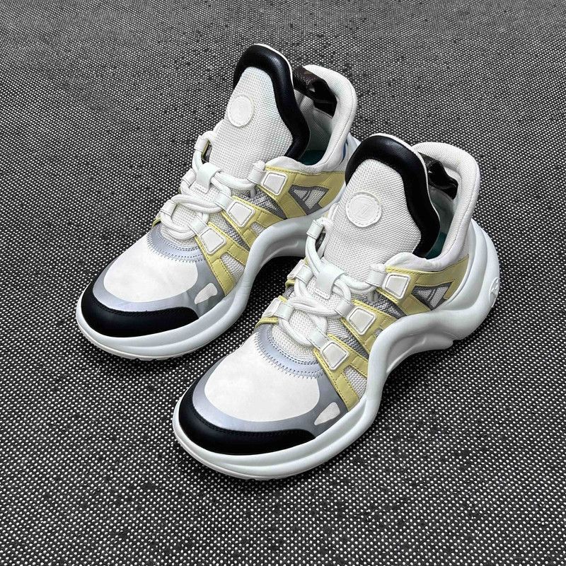 Louis Vuitton Louis Vuitton Archlight Thick Sole Sneakers - Size US 6.5 / EU 39-40 - 1 Thumbnail