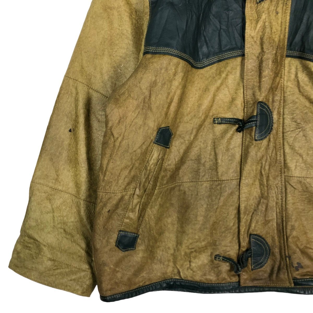 Japanese Brand 🔥VTG SHEEPSKIN LEATHER JACKET CION GINZA TOKYO ISSEY MIYAKE Size US M / EU 48-50 / 2 - 7 Thumbnail
