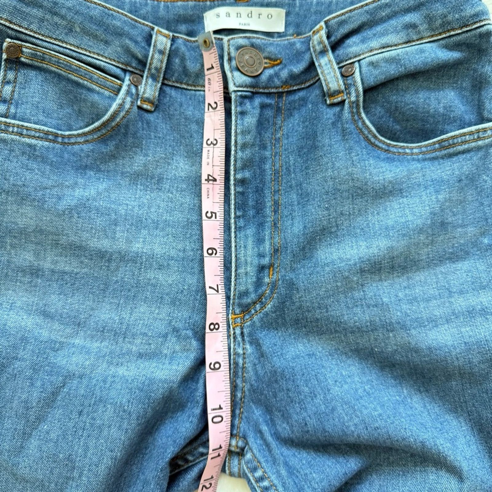 Sandro women skinny jeans size 38 or 6 US