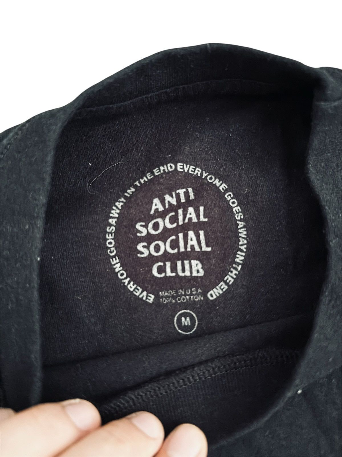 Anti Social Social Club Anti Social Social club t-shirt Size US M / EU 48-50 / 2 - 3 Thumbnail