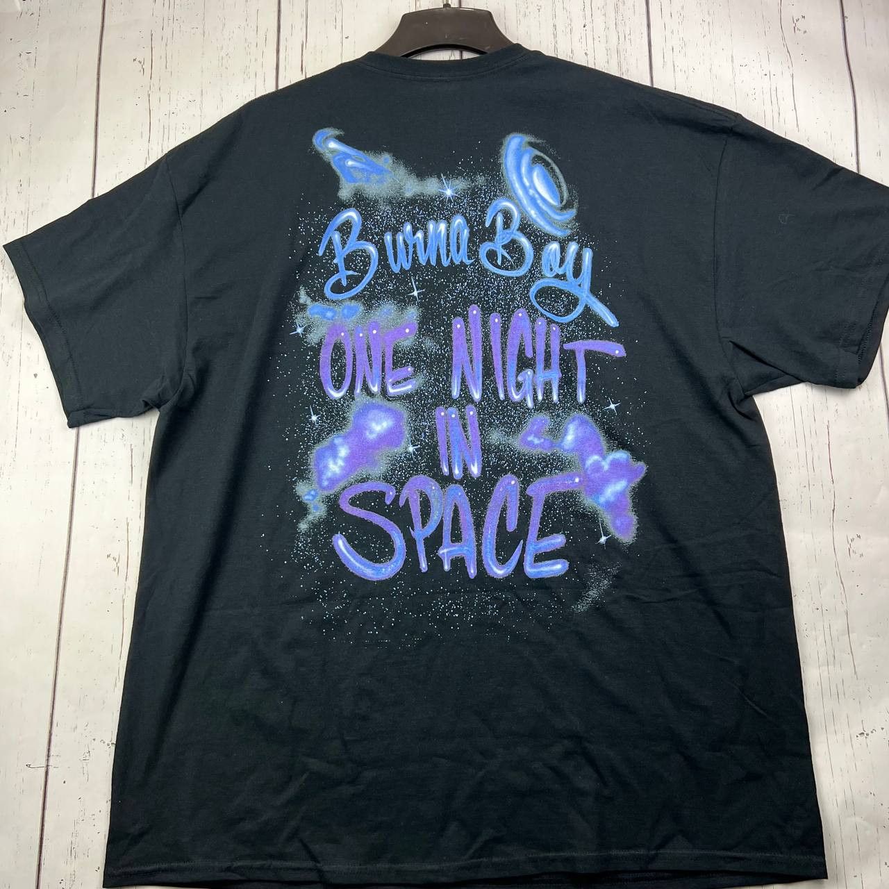 Other Burna Boy One Night in Space 2XL Shirt Short Sleeve New Men Size US XXL / EU 58 / 5 - 2 Thumbnail