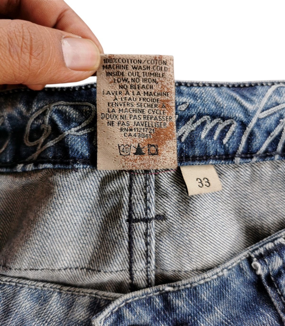 Antik Denim Antik Denim Embroidery Back Pockets Jeans Size US 34 / EU 50 - 10 Thumbnail
