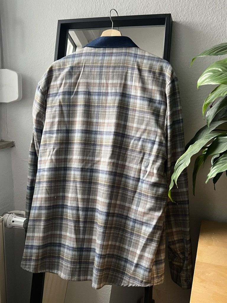 Stephan Schneider Stephan Schneider Plaid Shirt Denim Collar Size 7 L Size US L / EU 52-54 / 3 - 2 Thumbnail
