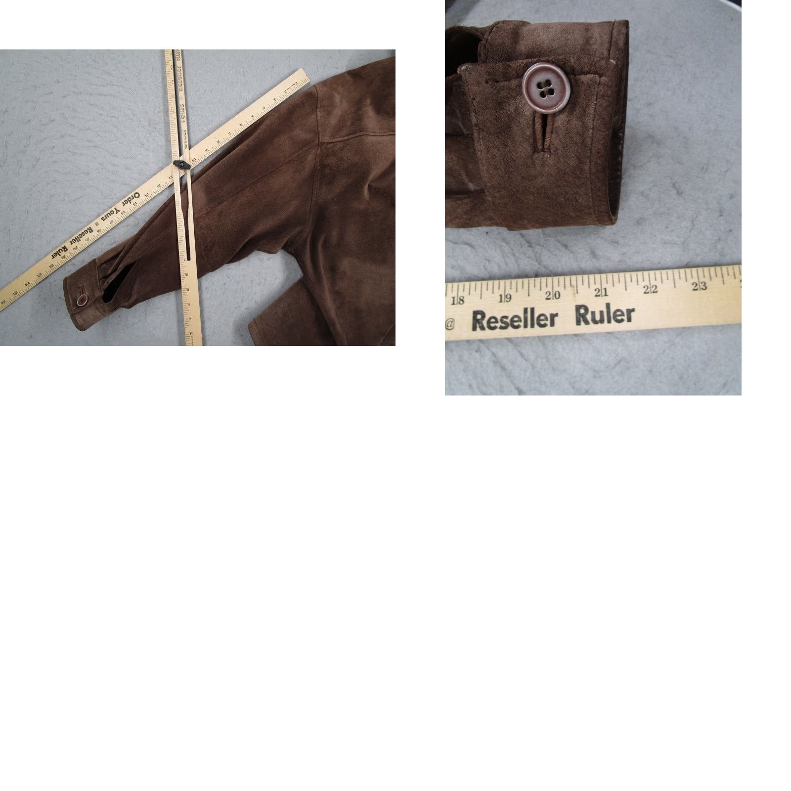 Vintage VINTAGE BC Ethic Skins Mens Brown Suede Leather Button Front Shirt Jacket Large Y2K Size US L / EU 52-54 / 3 - 9 Thumbnail