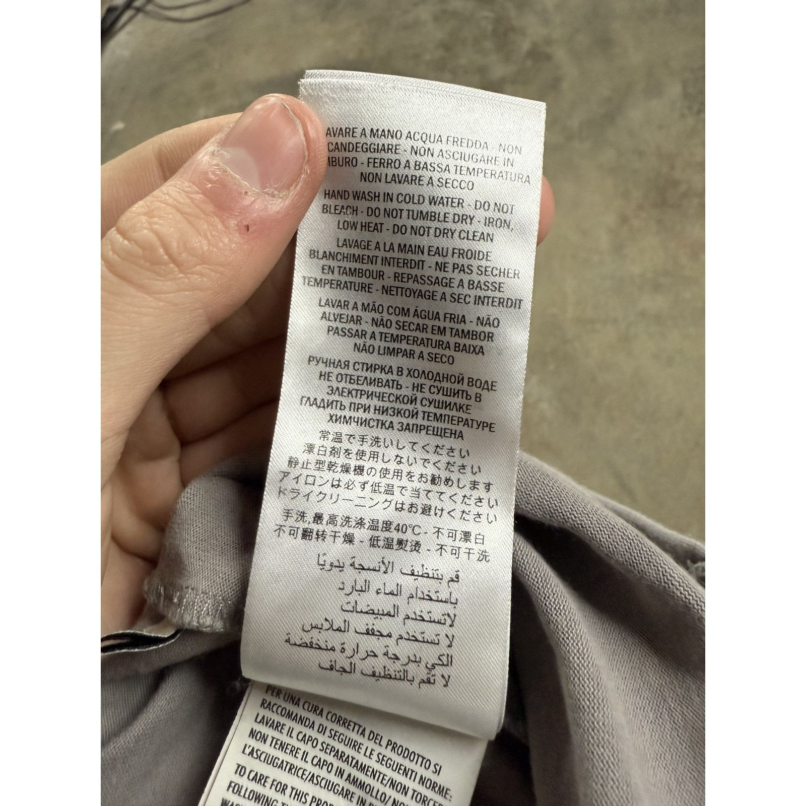 Gucci Gucci Tee Grey Green Used XL Size US XL / EU 56 / 4 - 6 Thumbnail