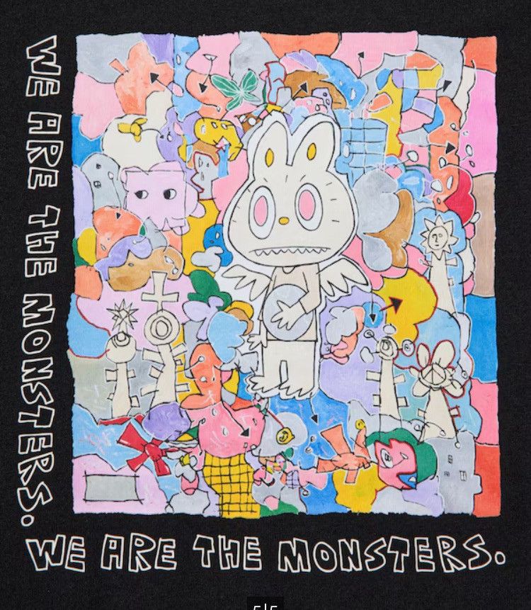 Uniqlo Early Release - Uniqlo x PopMart LABUBU Monsterland Size L / US 10 / IT 46 - 1 Thumbnail