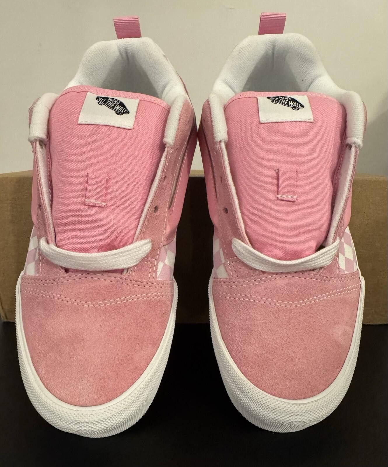 Vans Vans Knu Skool Checkerboard Pink White VN000D2T2W0 Size US 6.5 / EU 39-40 - 4 Thumbnail