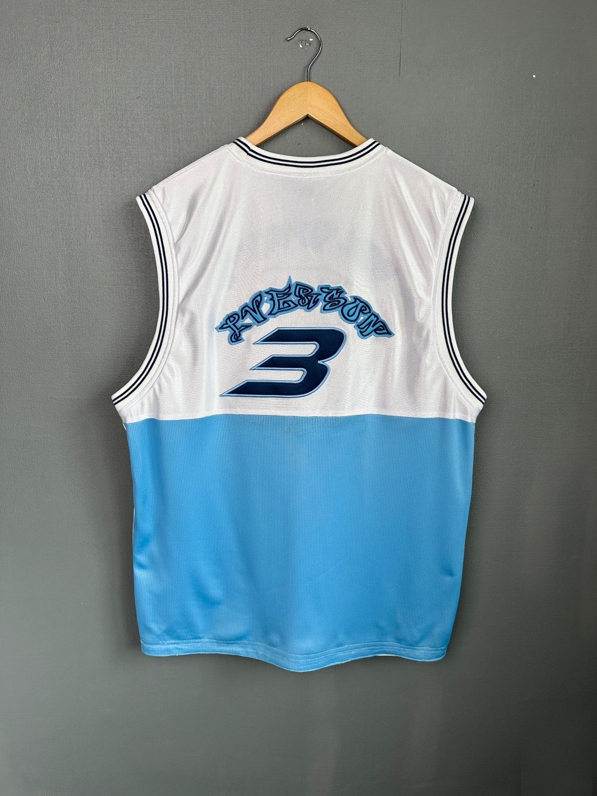Reebok REEBOK x IVERSON I3 Shadow Reversible Jersey NBA Big Logo Size US L / EU 52-54 / 3 - 3 Thumbnail