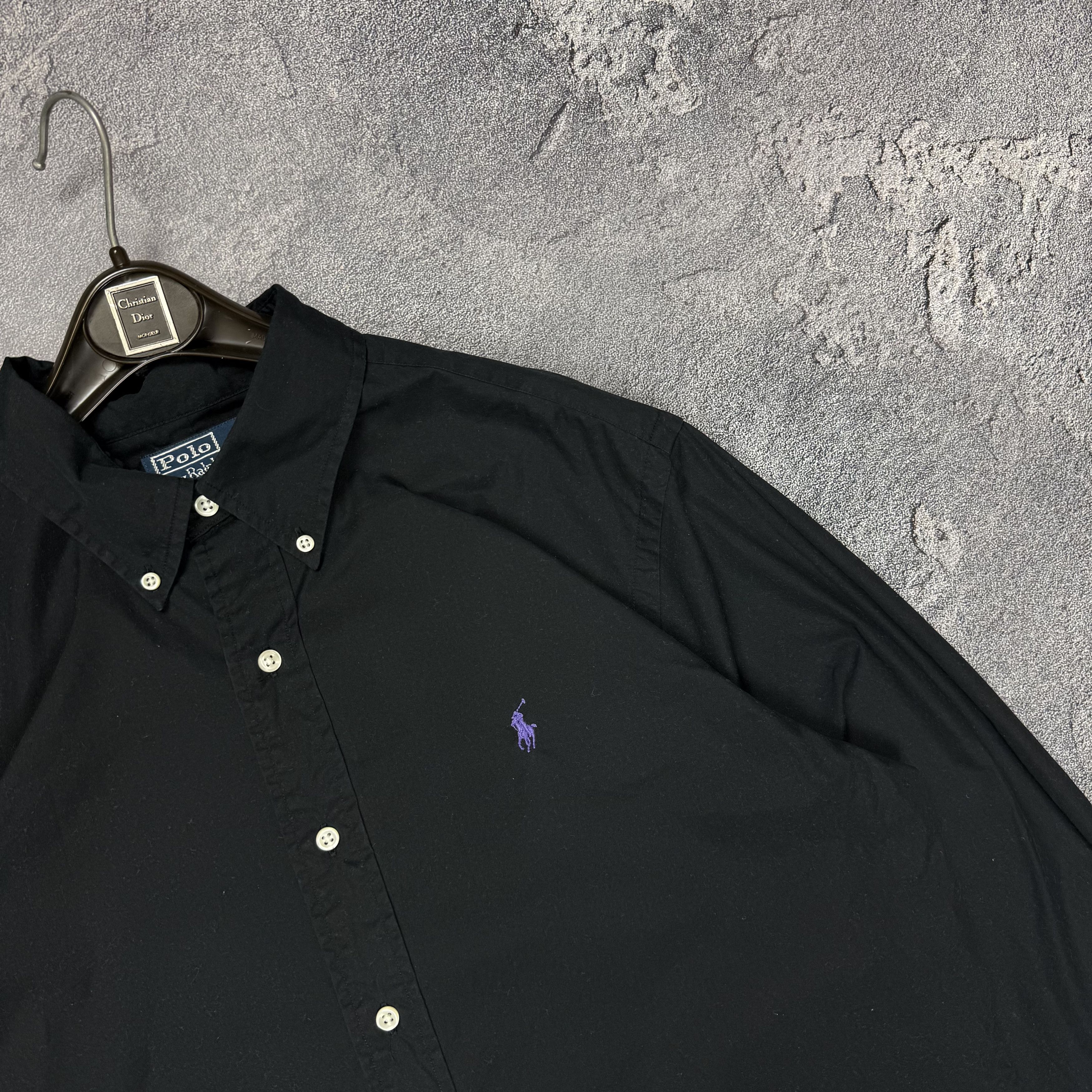 Polo Ralph Lauren Polo Ralph Lauren black shirt button up longsleeve Size US L / EU 52-54 / 3 - 2 Thumbnail