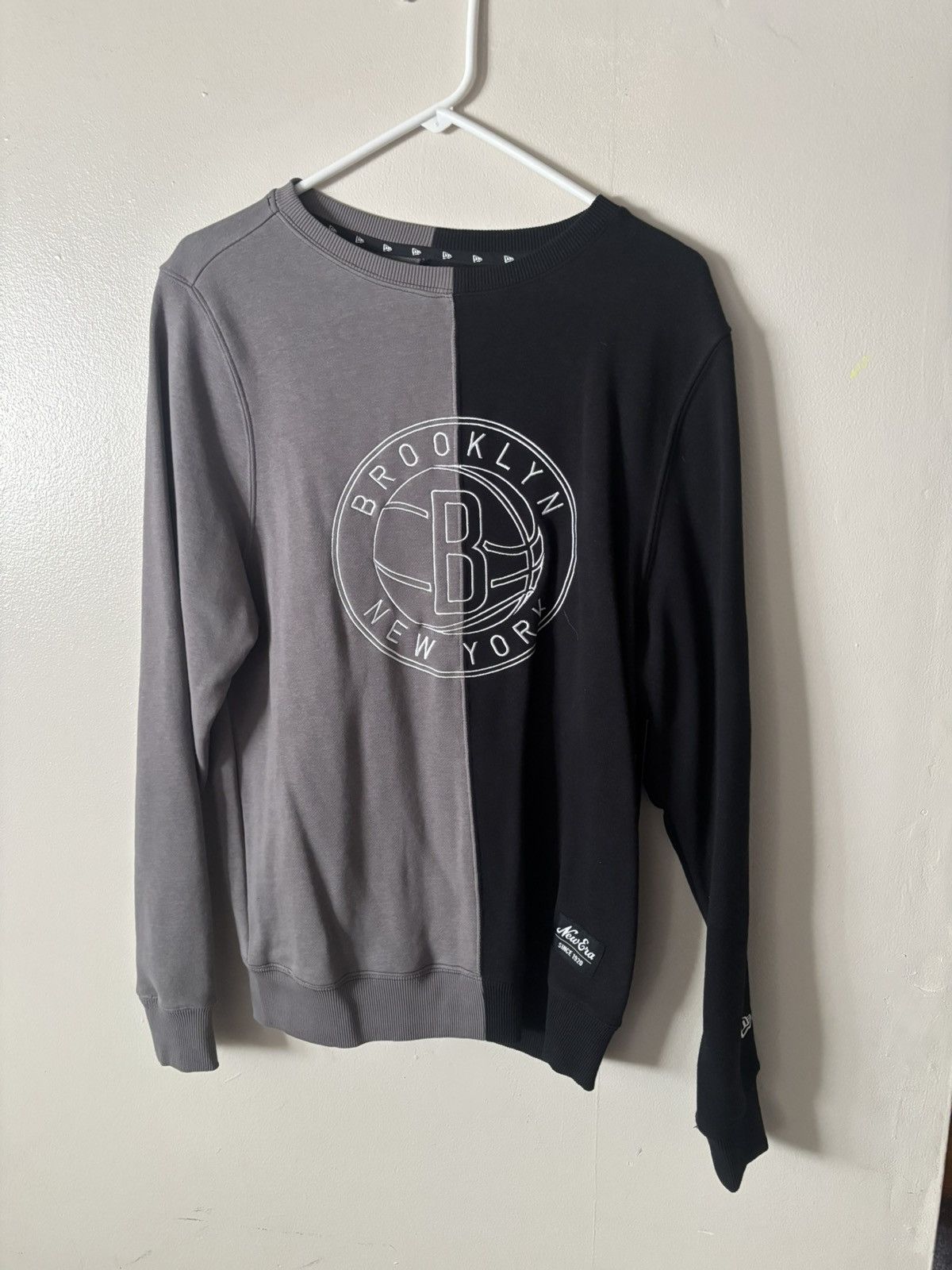 New Era Brooklyn nets new era crewneck Size US M / EU 48-50 / 2 - 1 Thumbnail