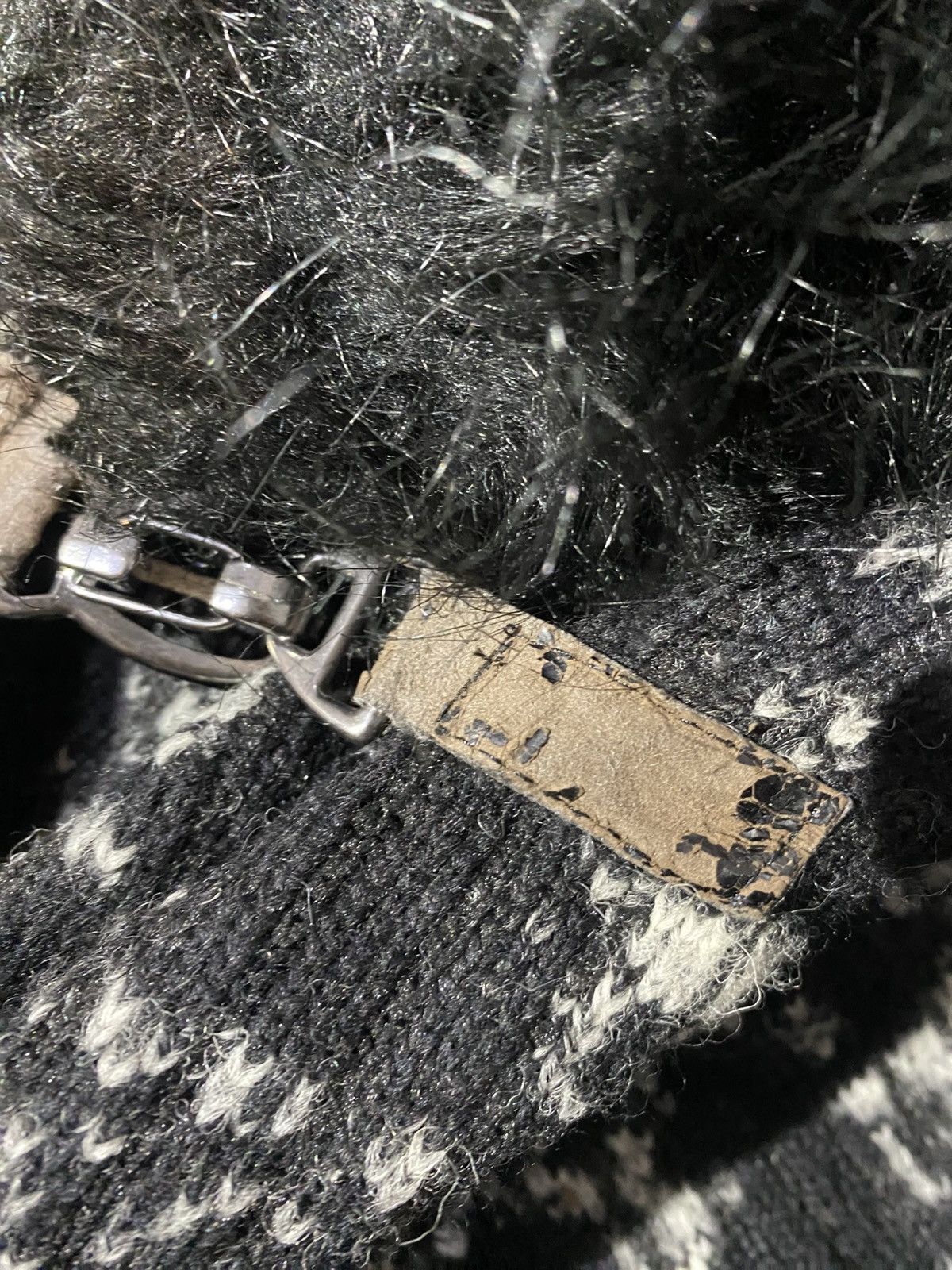 Zara 2000s . Zara Vest Wool Fur Hoodie Size S / US 4 / IT 40 - 11 Thumbnail