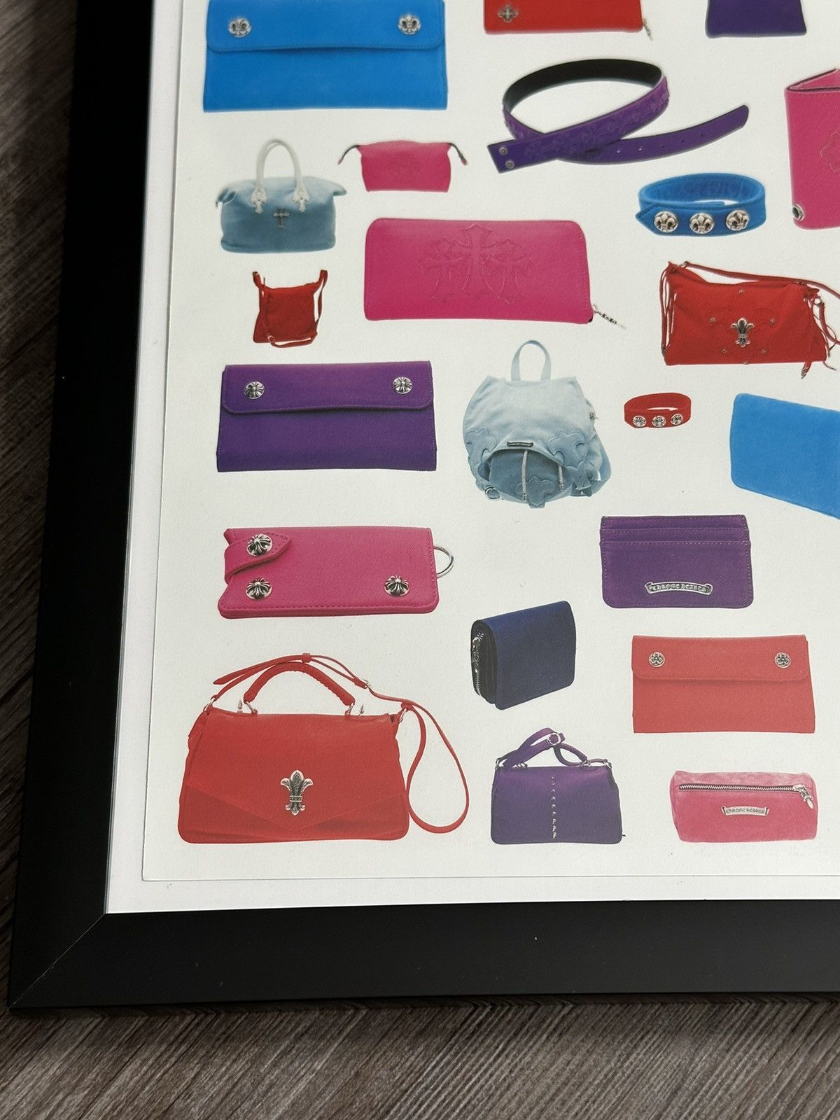 Chrome Hearts 🖤Chrome Hearts🖤 Bags 9x12 Framed Poster Size ONE SIZE - 5 Thumbnail