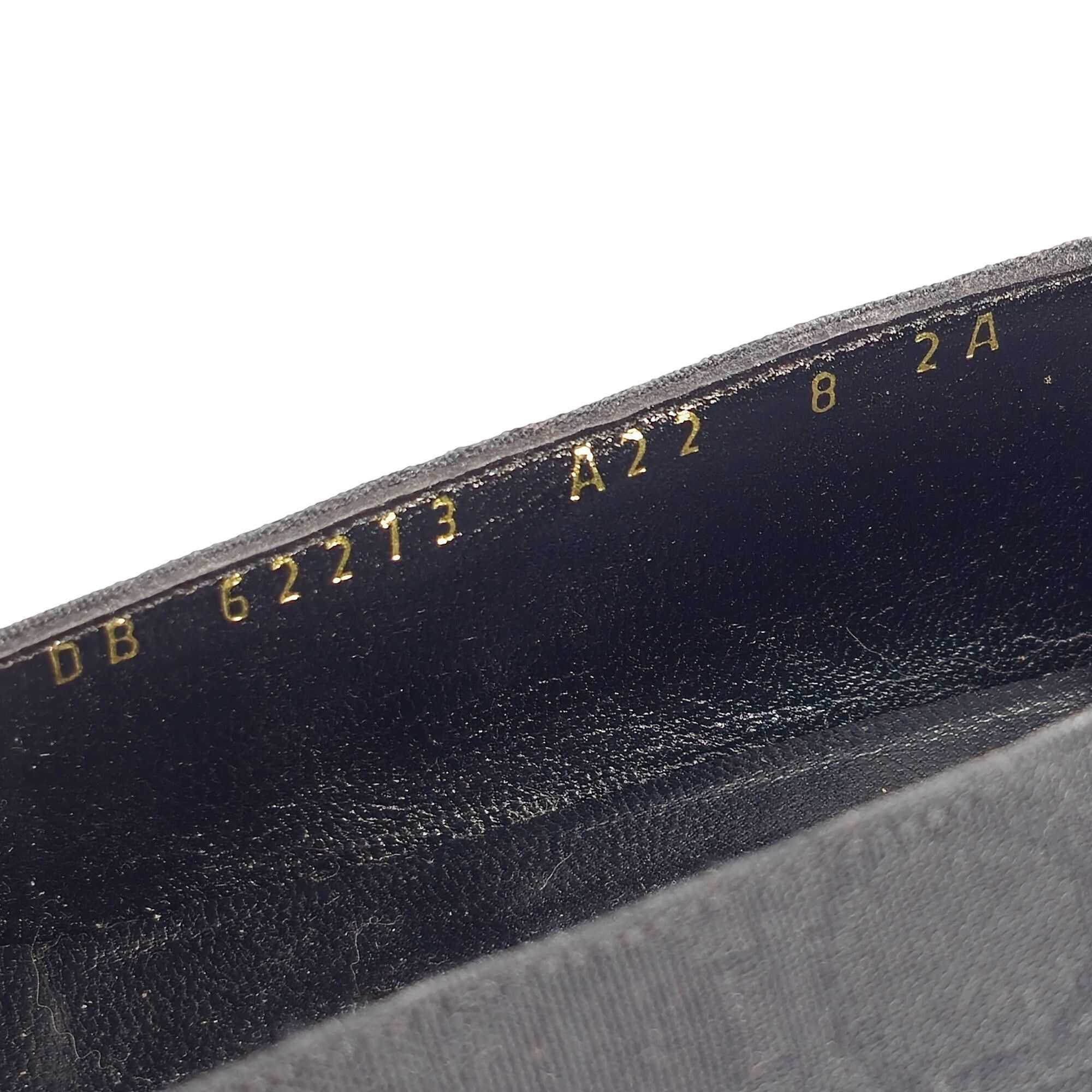Salvatore Ferragamo Salvatore Ferragamo Italy Womens 8AA Black Signature Gancini Size US 8 / IT 38 - 6 Thumbnail