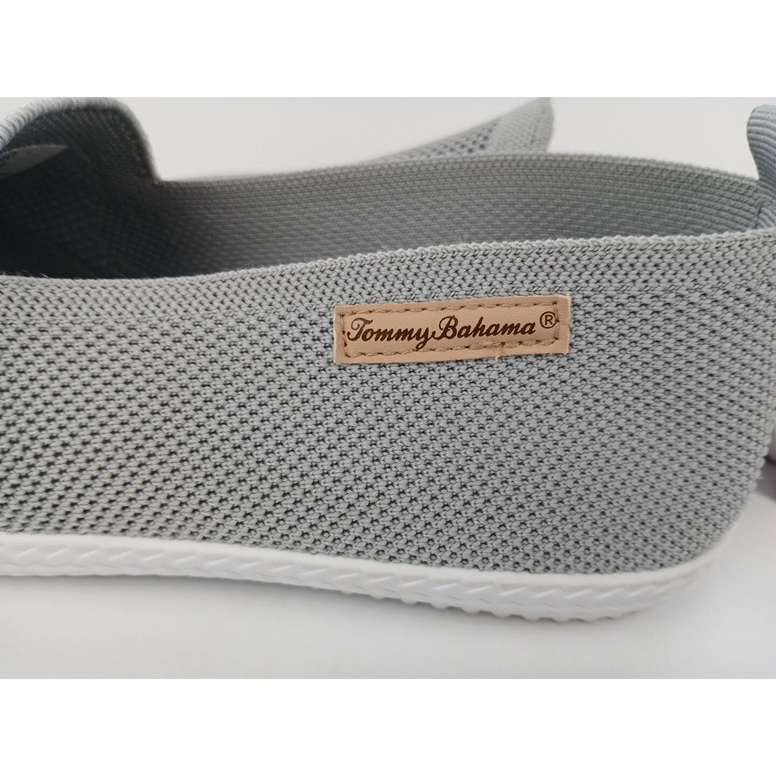 Tommy Bahama Tommy Bahama Gray Knit Slip On Casual Shoes Women’s Sz 9.5 Size US 9.5 / IT 39.5 - 18 Thumbnail