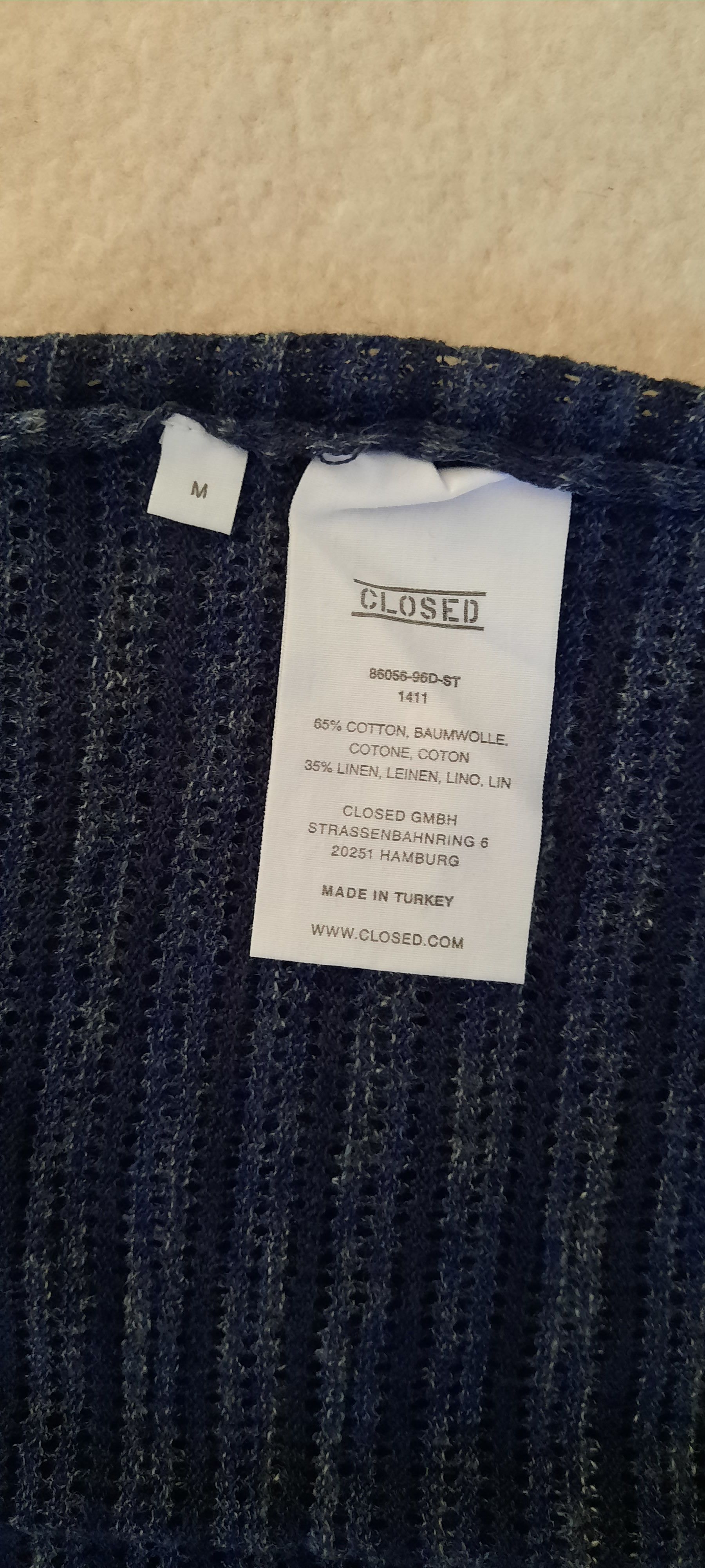 CLOSED CLOSED Men's Sweater Blue M Size US M / EU 48-50 / 2 - 10 Thumbnail