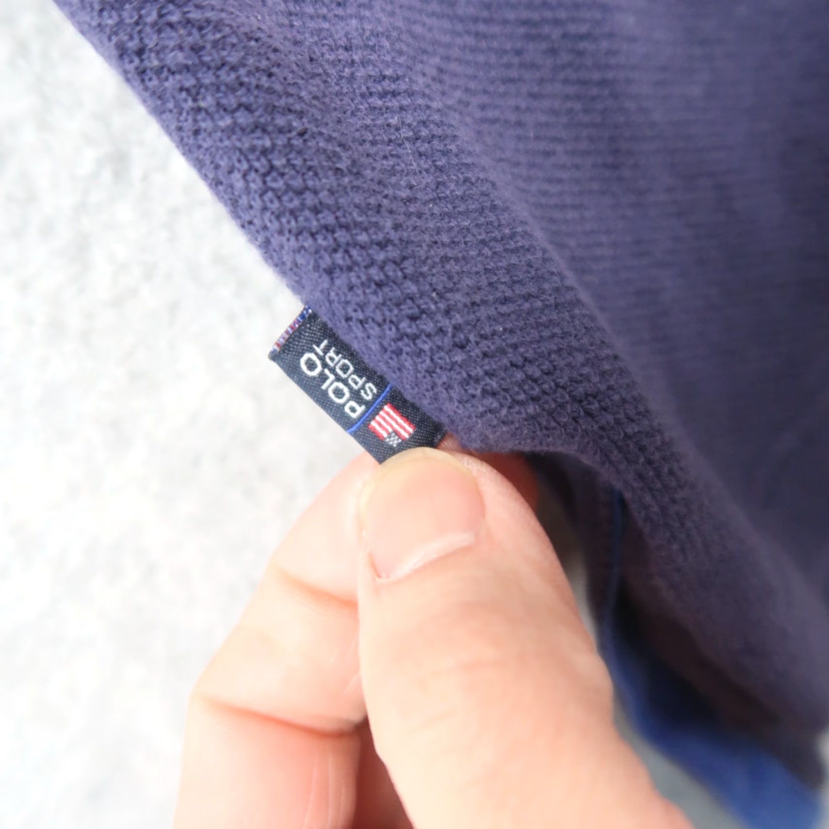 Vintage VINTAGE Polo Sport Ralph Lauren Polo Shirt XL Embroidered Logo Blue Polo Shirt Mens XL Blue Embroidered Logo 90s Retro Sport Size US XL / EU 56 / 4 - 7 Thumbnail