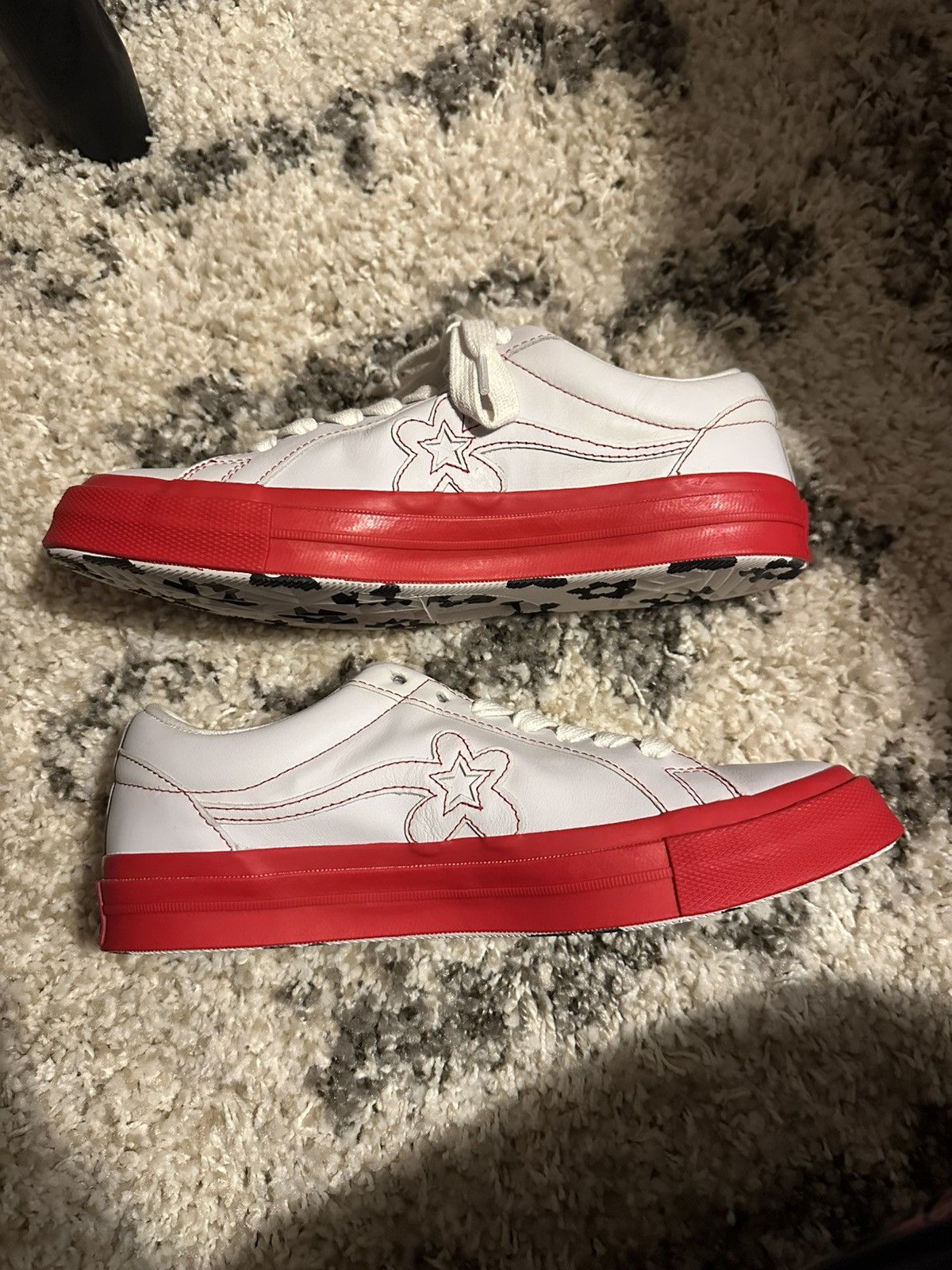 Converse × Golf le Fleur Golf Le Fleur Ox “Racing Red” Size US 8 / EU 41 - 2 Thumbnail
