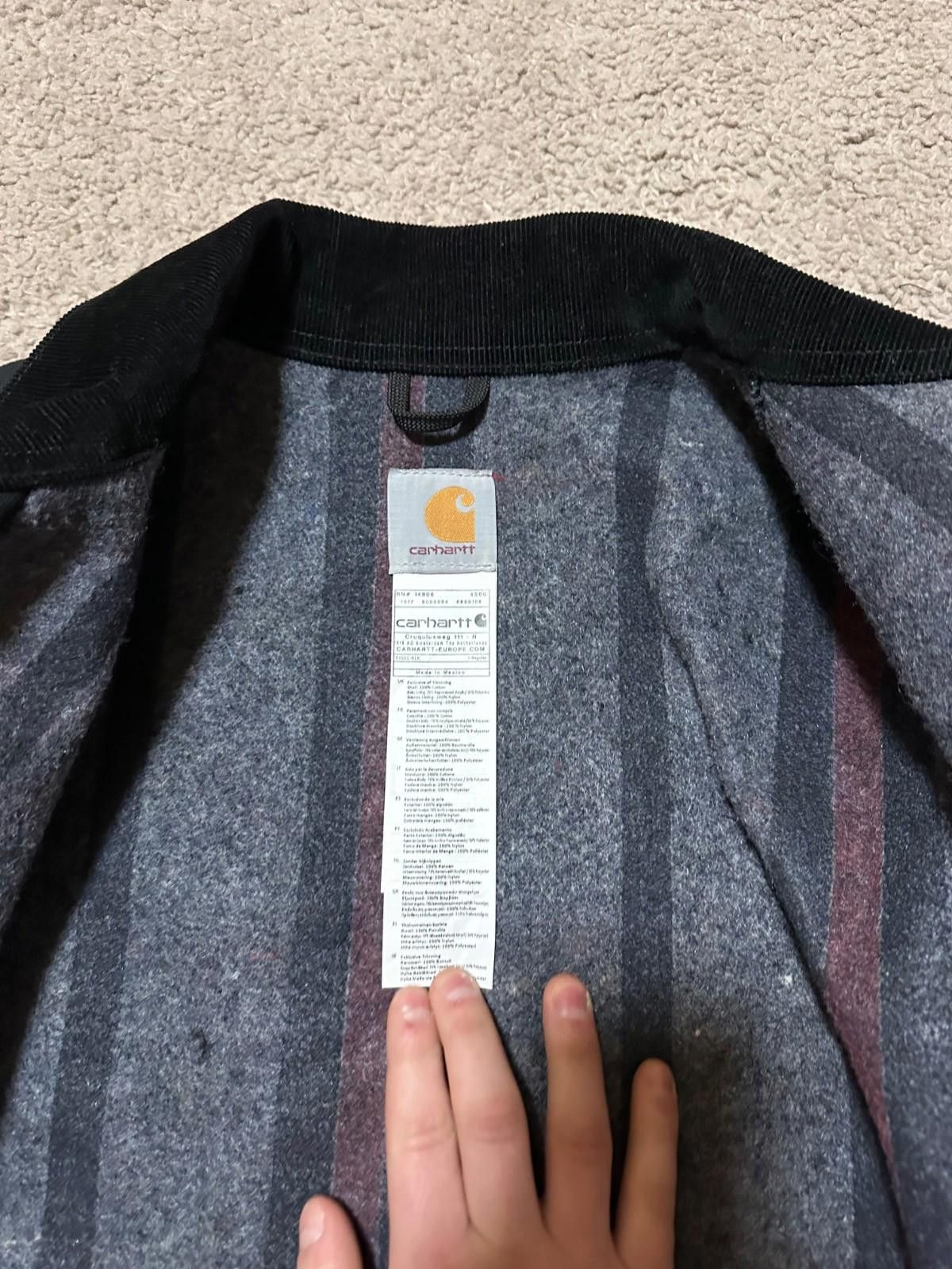Carhartt Vintage Carhartt Detroit Jacket Black Sz L Size US L / EU 52-54 / 3 - 5 Thumbnail