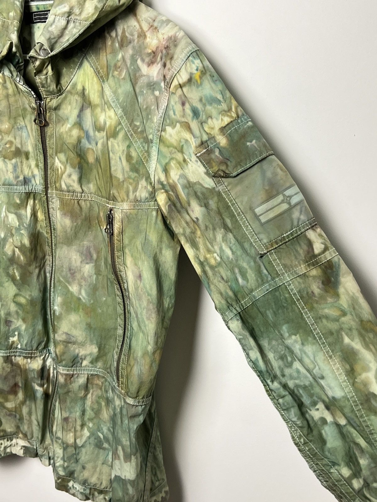 Stone Island stone island camo jacket y2k tie dye m-l Size US M / EU 48-50 / 2 - 9 Thumbnail