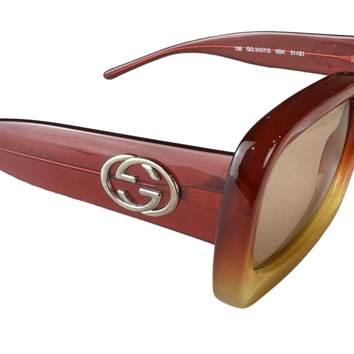 Gucci Gucci Moda GG Gradient Sunglasses Size ONE SIZE - 5 Thumbnail