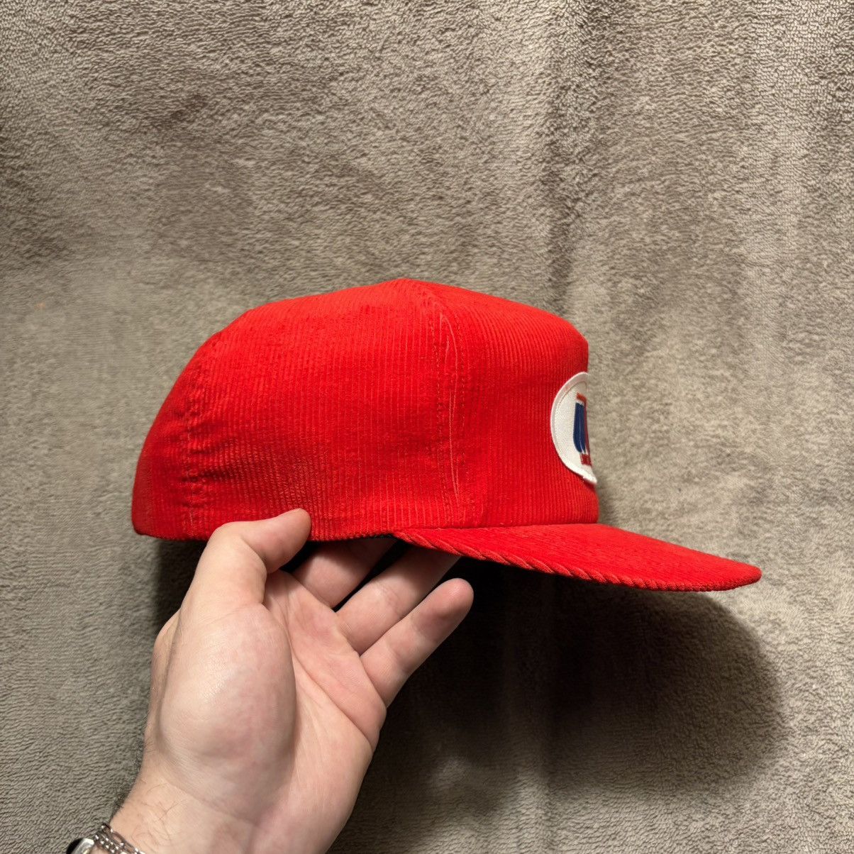 Vintage Vintage Corduroy Trucker Hat Snapback United Transportation Size ONE SIZE - 5 Thumbnail