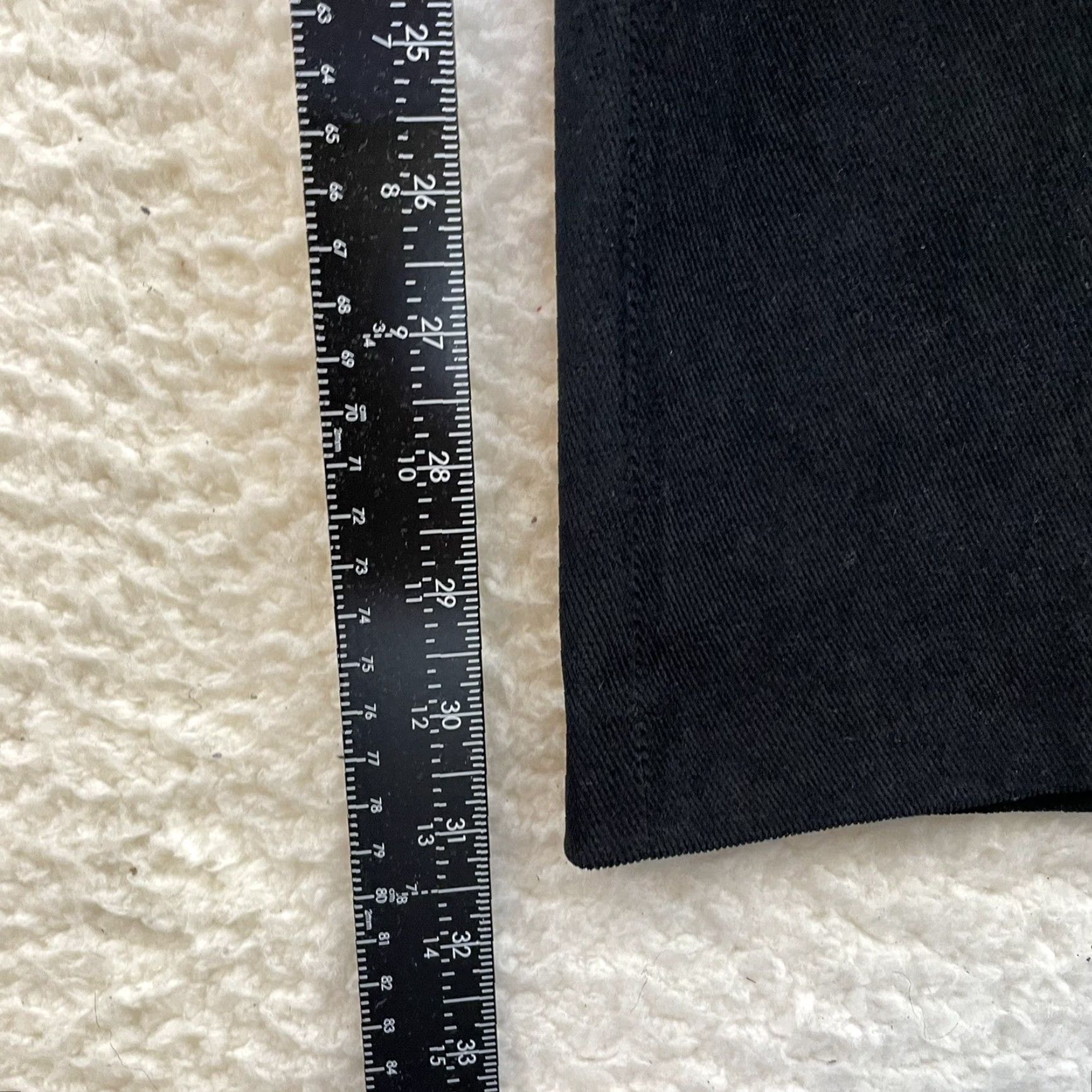 Vintage VINTAGE 90s Y2K Dress Pants Black Trousers Slacks Office Grunge 8 28 29 Women’s Size 30" / US 8 / IT 44 - 7 Thumbnail