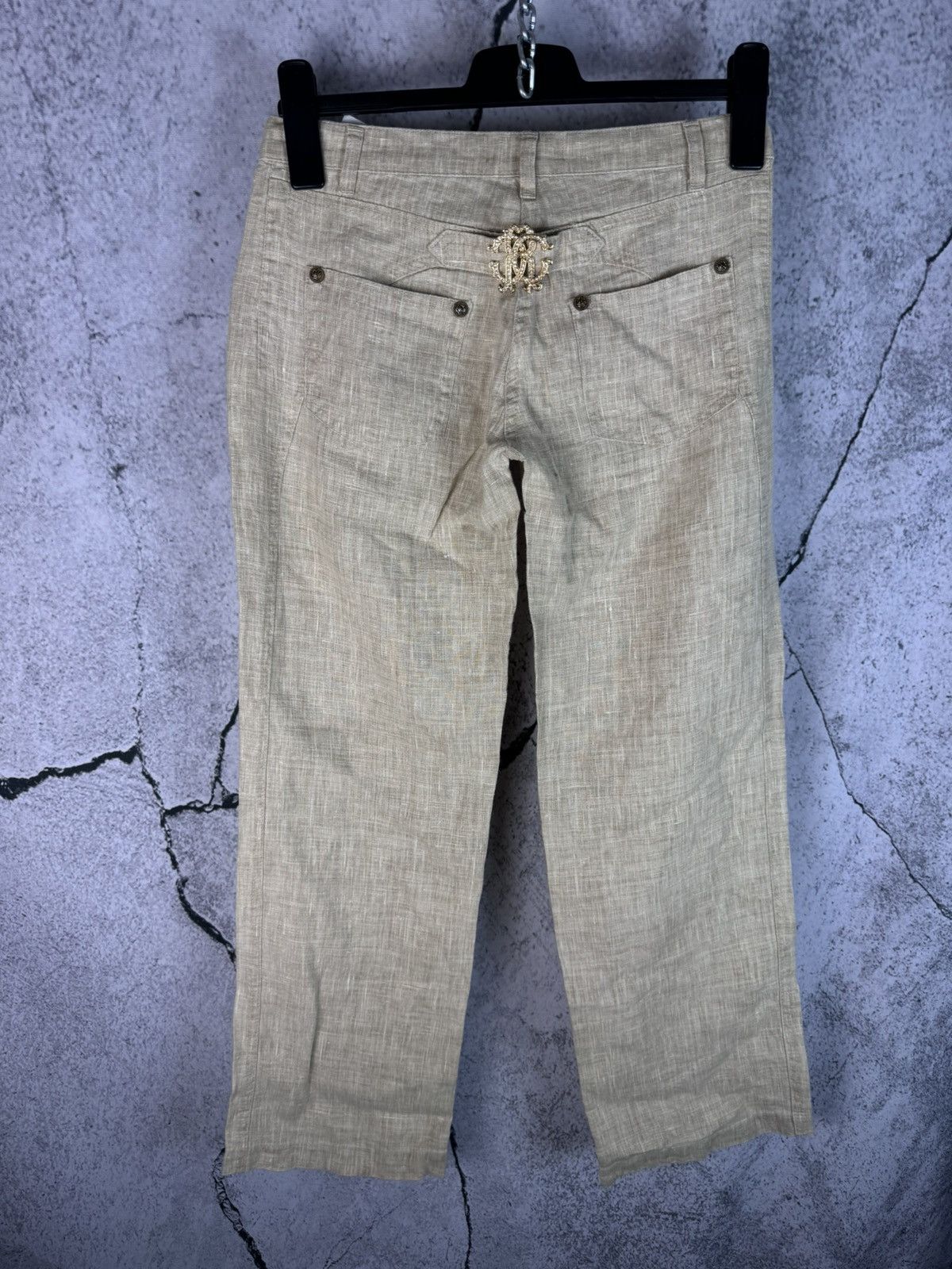 Roberto Cavalli 360€ RRP Roberto Cavalli Pants Size 27" / US 4 / IT 40 - 2 Thumbnail
