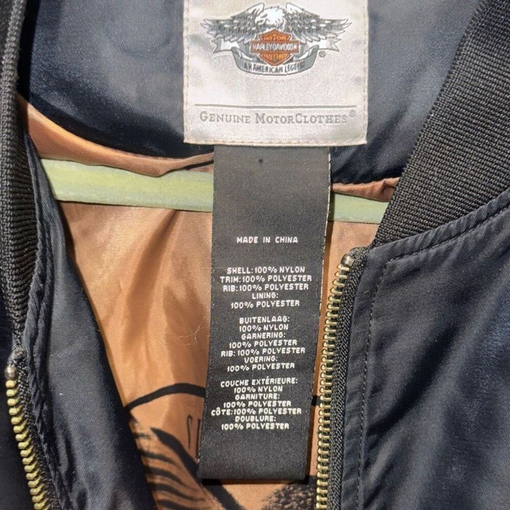 Harley Davidson HARLEY DAVIDSON 115th Anniversary Motorcycle Bomber Jacket S Size L / US 10 / IT 46 - 3 Thumbnail
