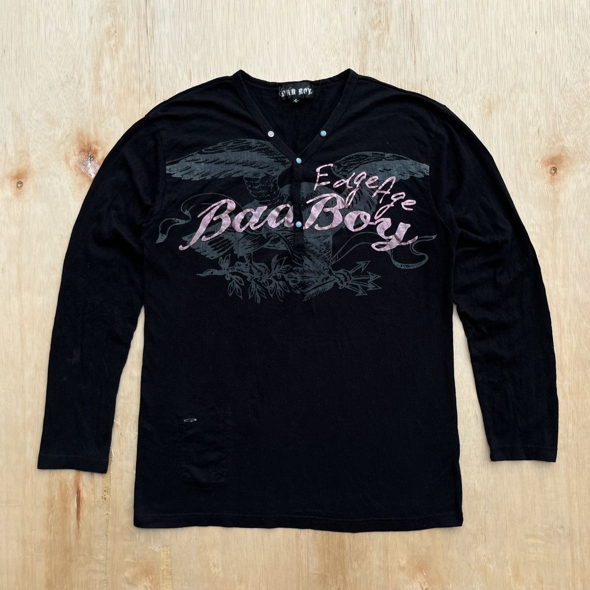 Japanese Brand BAD BOY LONG SLEEVE MAD PUNK LIKE HYSTERIC Size US L / EU 52-54 / 3 - 1 Thumbnail