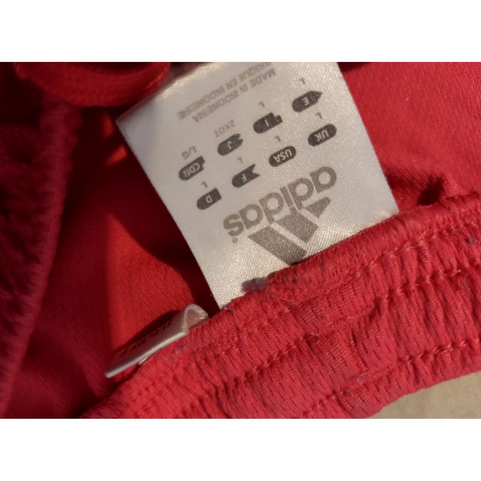 Adidas adidas Womens Shorts L Large Orange Athletic Gym Workout Size 36" / US 14 / IT 50 - 4 Thumbnail