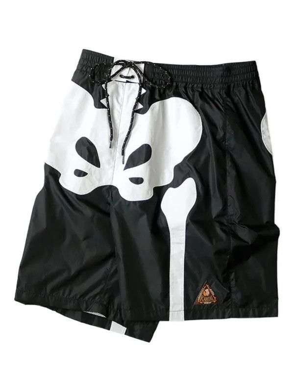 Kapital Kapital Nylon Bone Swim Shorts Size US 34 / EU 50 - 3 Thumbnail