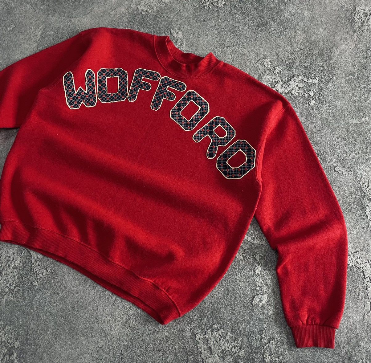 Lee Vintage 90’s LEE Wofford College USA Oversized Sweatshirt Size US XL / EU 56 / 4 - 2 Thumbnail