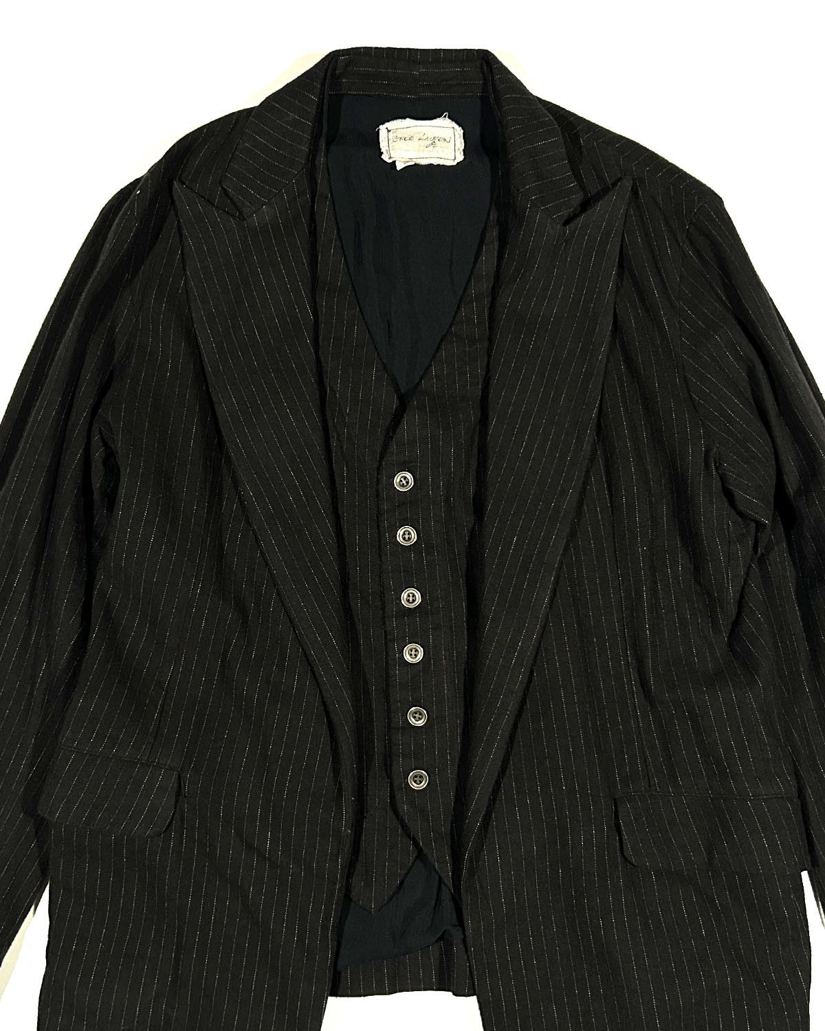 Greg Lauren GREG LAUREN PINSTRIPE OLIVER JACKET Size US L / EU 52-54 / 3 - 2 Thumbnail