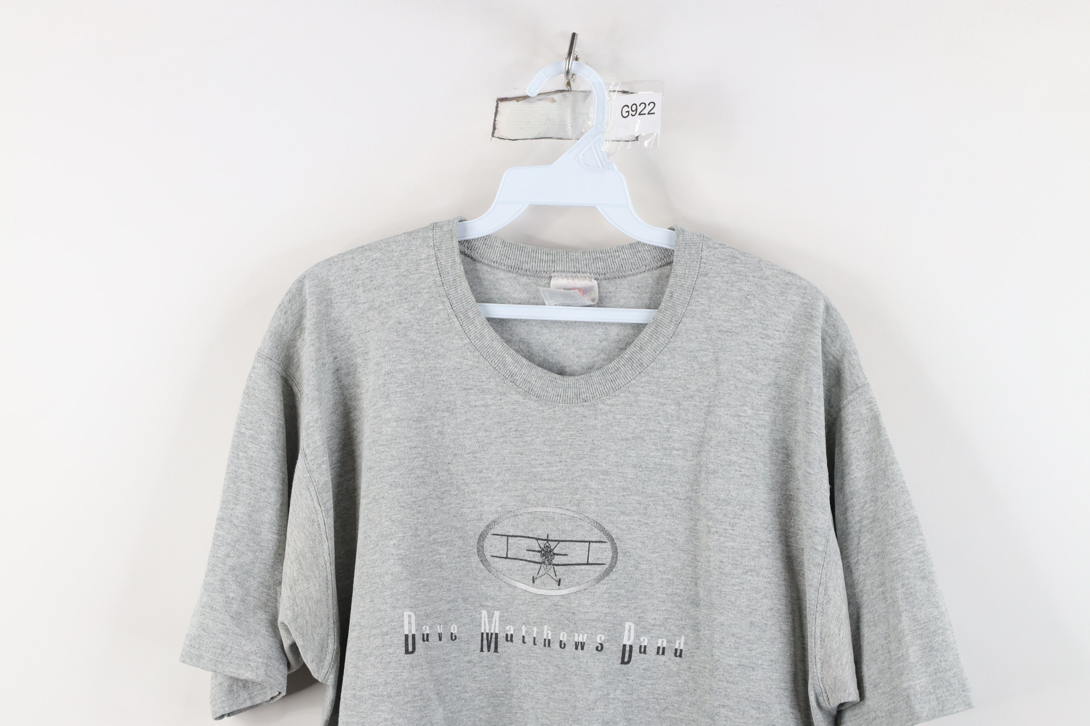 Vintage Vintage 90s Dave Matthews Band Short Sleeve T-Shirt Gray Size US L / EU 52-54 / 3 - 2 Thumbnail