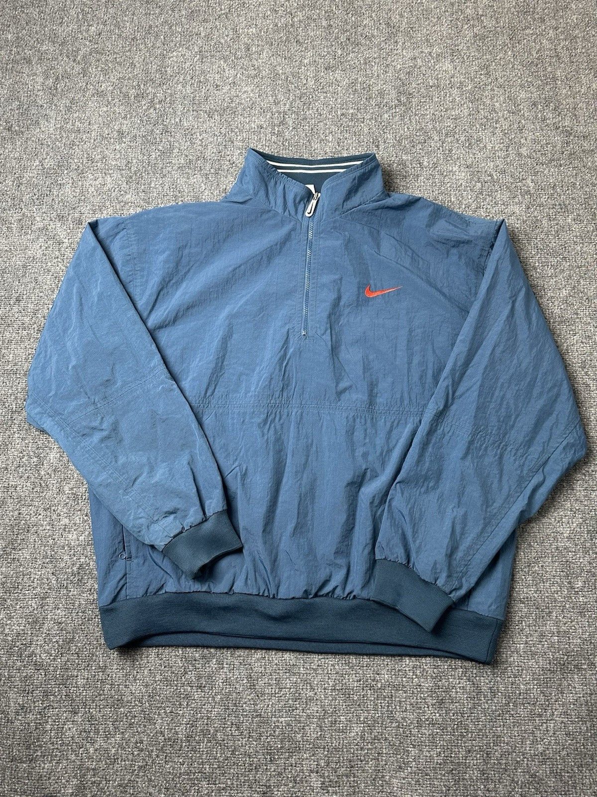 Nike Mens Half Zip Nike Windbreaker Swoosh Pullover, Size XL Size US XL / EU 56 / 4 - 2 Thumbnail