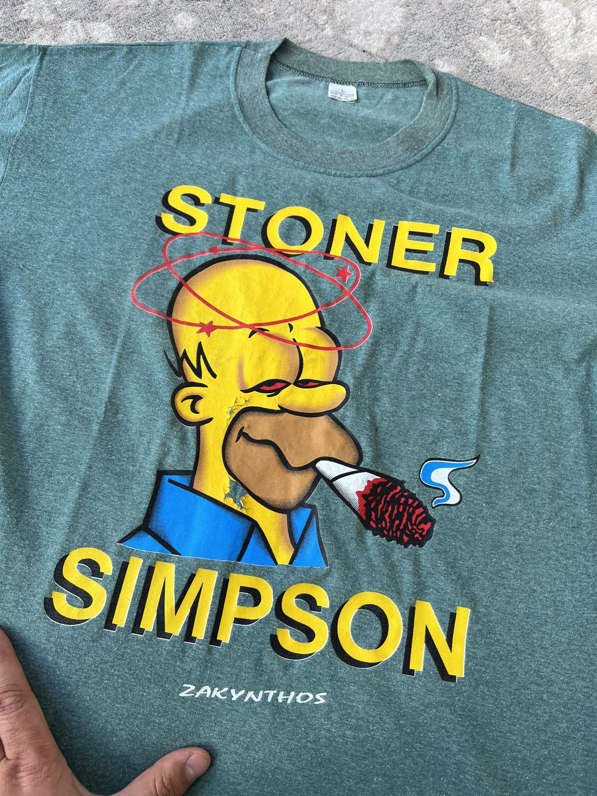 Other Stoner Simpsons Zakynthos Vintage Tee Size US L / EU 52-54 / 3 - 2 Thumbnail