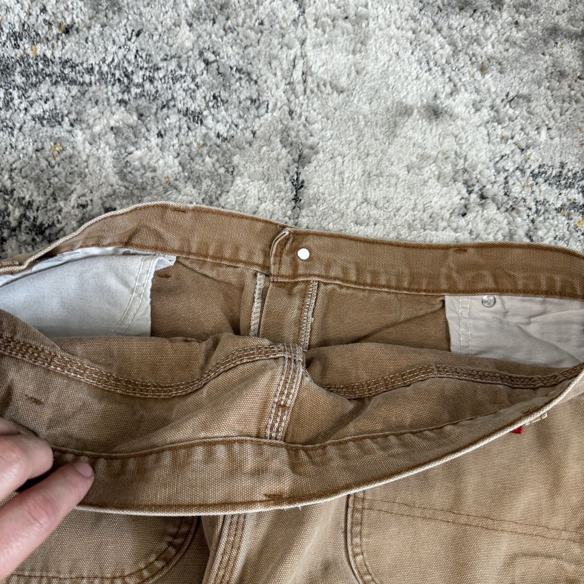 Dickies × Vintage Essential Vintage y2k Dickies faded wide leg carpenter pants Size US 36 / EU 52 - 5 Thumbnail