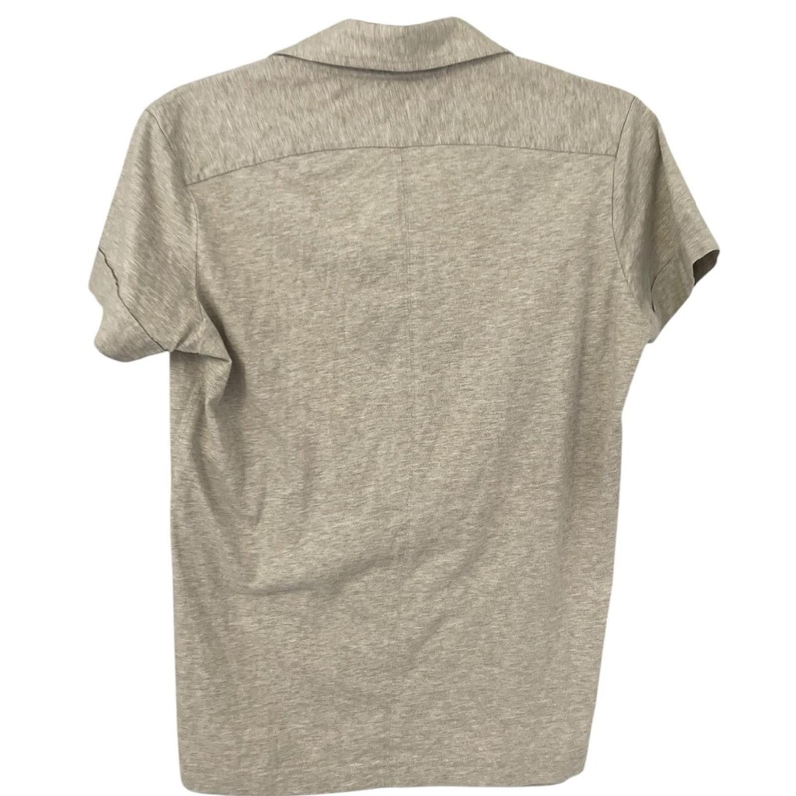 Diesel Vintage 90's Diesel Beige Polo Shirt Made in Hong Kong Size S / US 4 / IT 40 - 2 Thumbnail