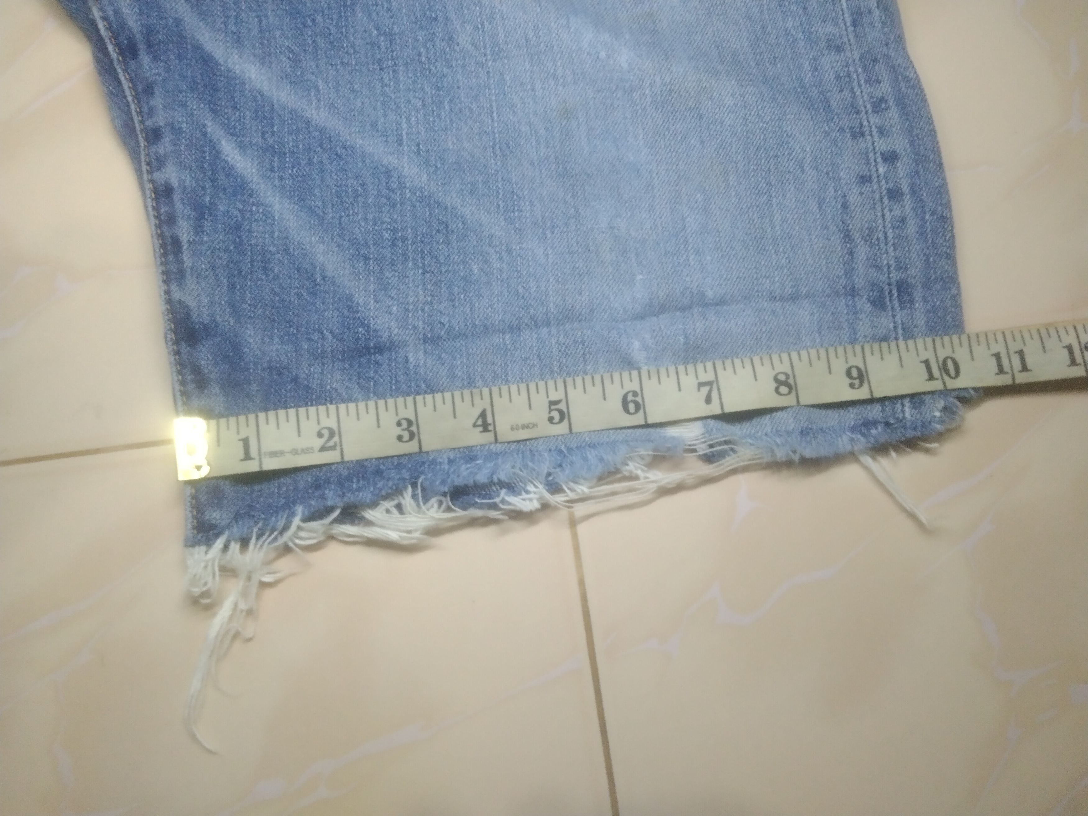 Levi's × Levi's Vintage Clothing × Vintage Vintage distressed Selvedge Levi's Big E 502 xx short pants Size US 36 / EU 52 - 12 Thumbnail