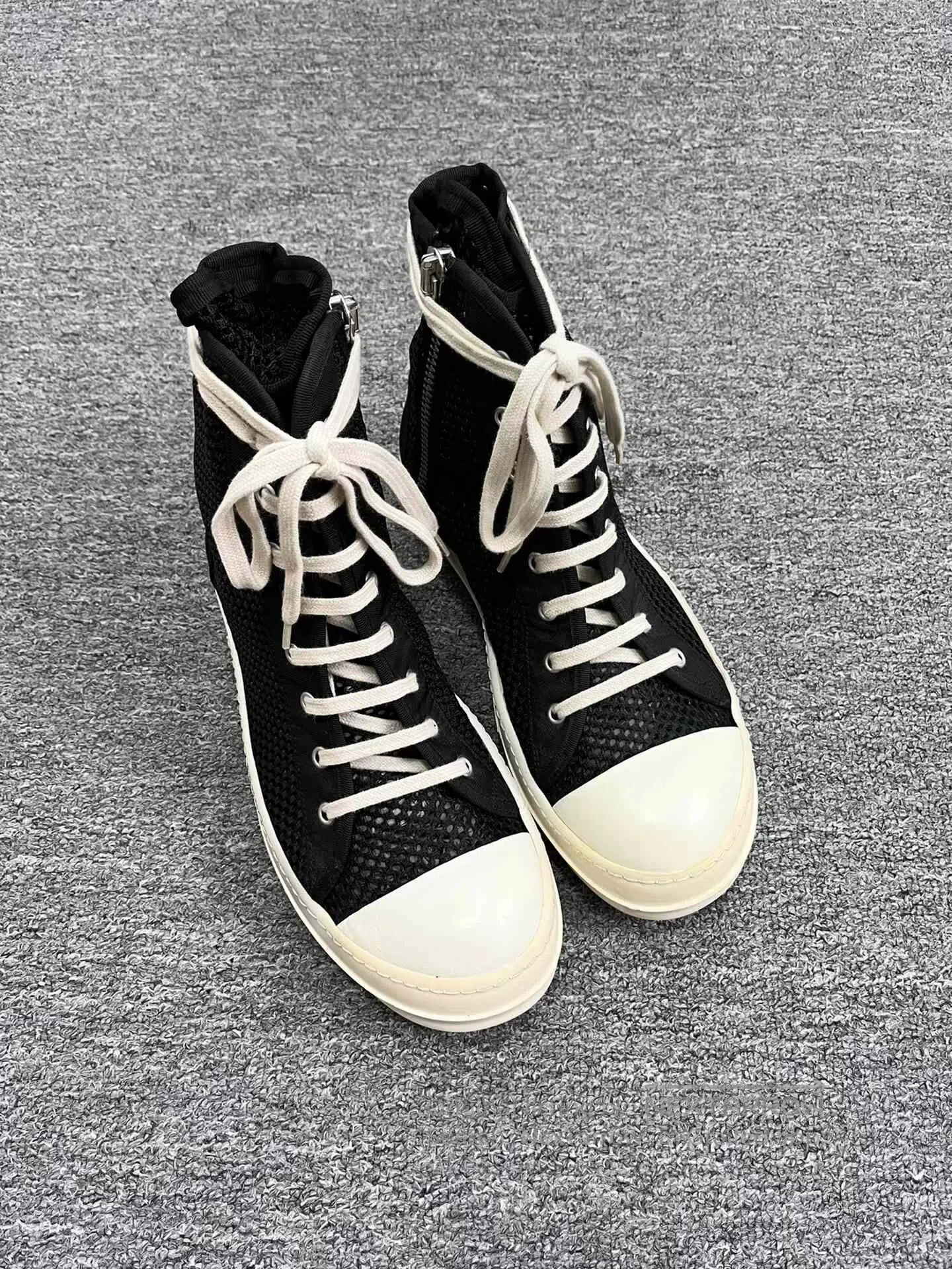 Rick Owens Drkshdw Rick Owens x Converse High Top Sneakers. Size US 7 / EU 40 - 3 Thumbnail