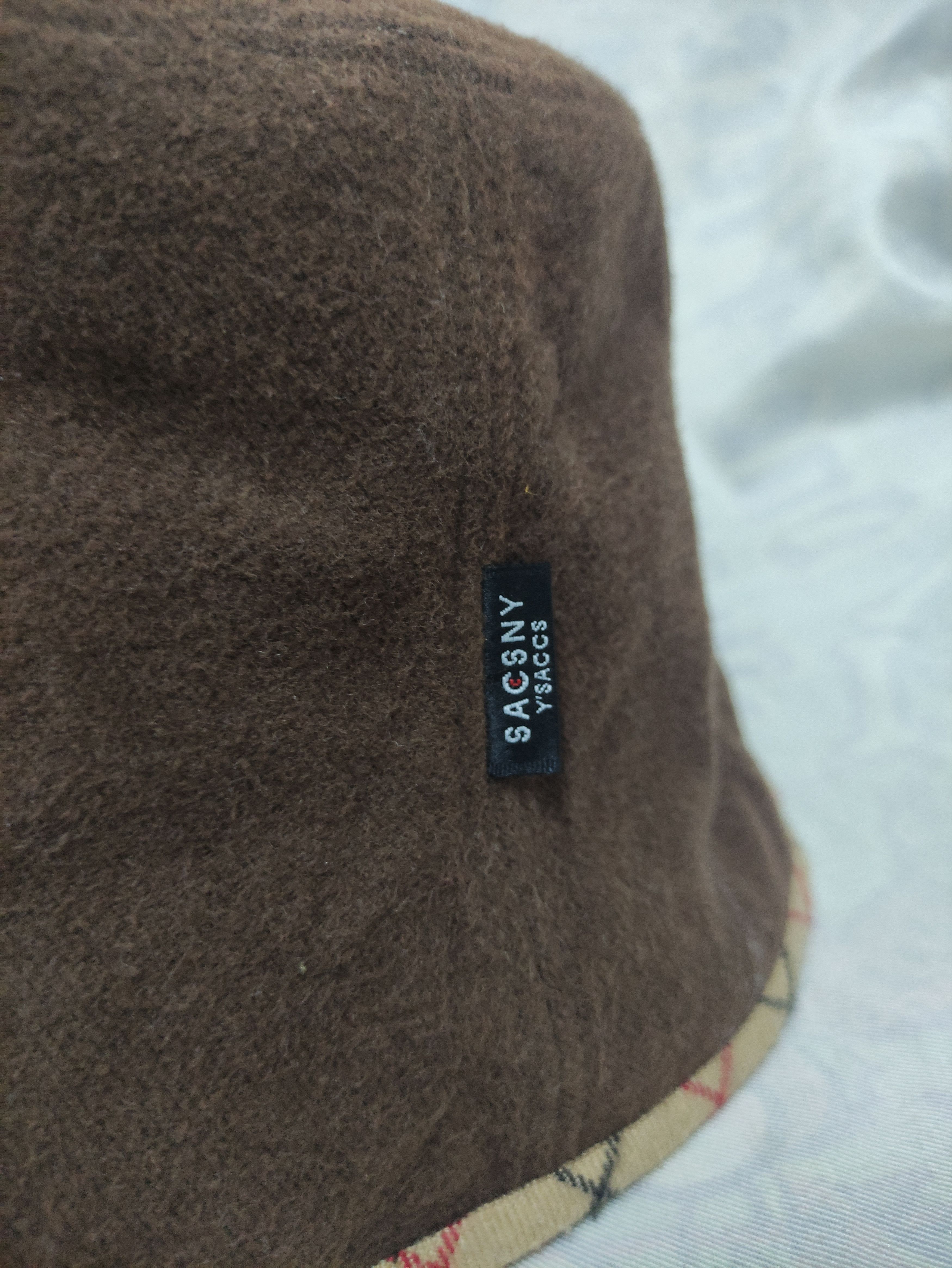 Yohji Yamamoto SACSNY Y'SACCS BY YOHJI YAMAMOTO WOOL BUCKET HAT Size ONE SIZE - 7 Thumbnail