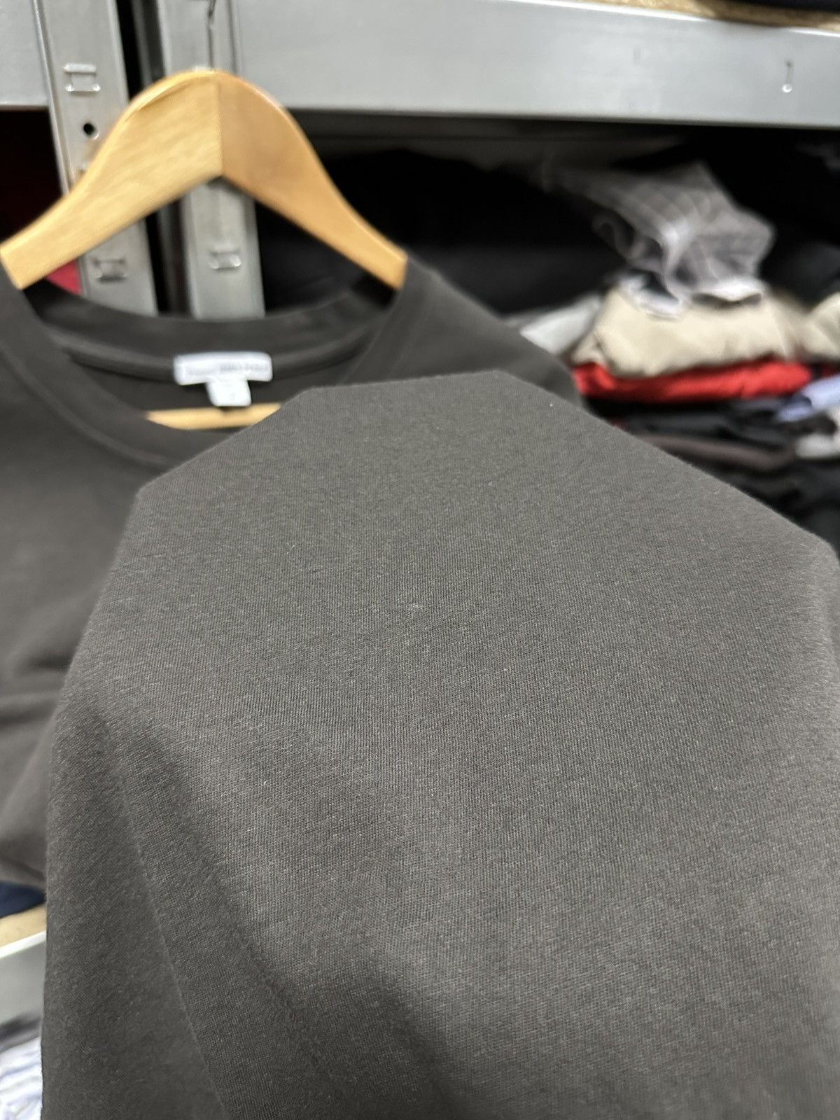 James Perse Standard James Perse Women’s T-Shirt Black Tee USA Size 2 Size M / US 6-8 / IT 42-44 - 15 Thumbnail