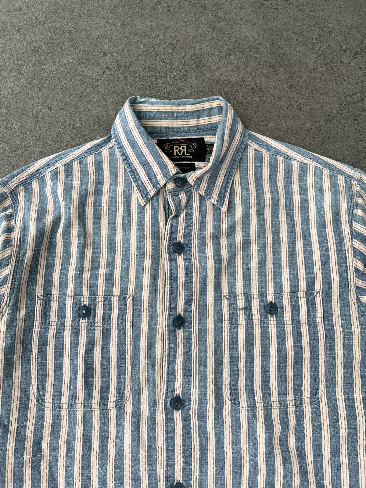 RRL Ralph Lauren vintage RRL Ralph Lauren Double RL shirt button Size US XS / EU 42 / 0 - 3 Thumbnail