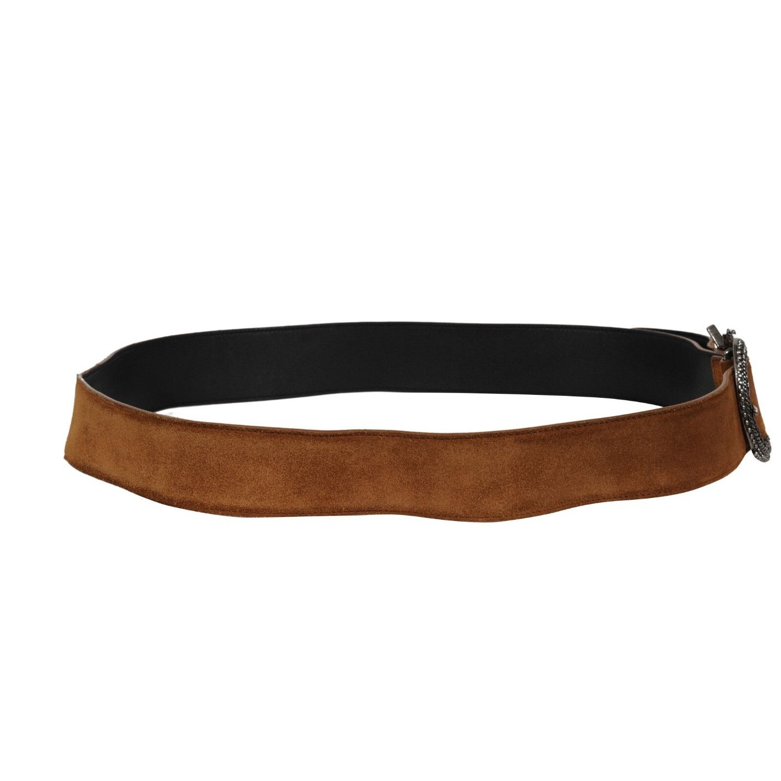 Saint Laurent Paris YSL Logo Monogram Western Belt Sz 100 Size 34 - 10 Thumbnail
