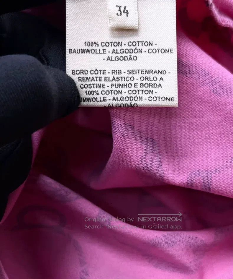 Hermes Hermes SS23 Pink Vase印花 Short Sleeve Size XXS / US 00 / IT 34 - 4 Thumbnail