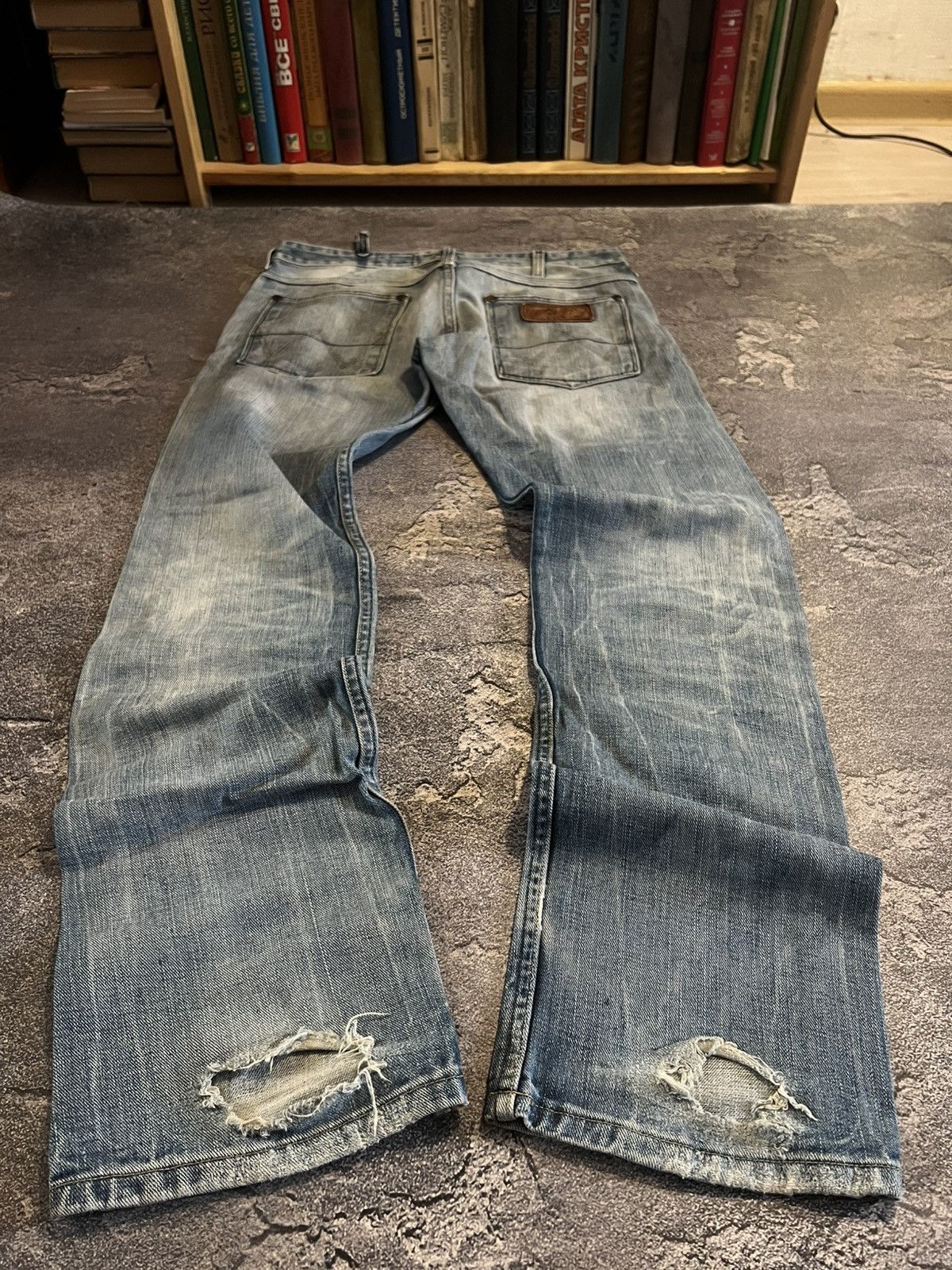Vintage Distressed Streetwear Staple Slim / Archive Y2K Destroyed 90 Size US 32 / EU 48 - 5 Thumbnail