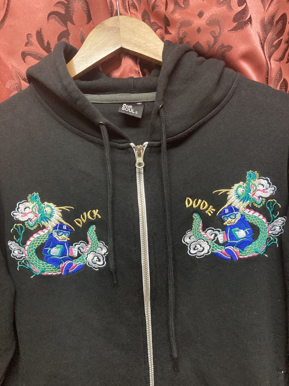 Japanese Brand Duck dude year of Dragon hoodie Size US M / EU 48-50 / 2 - 5 Thumbnail
